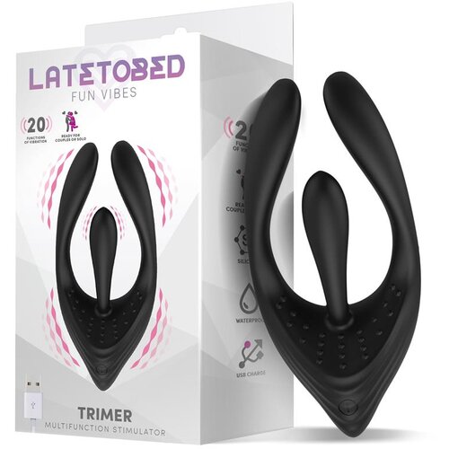 LATETOBED Trimer Stimulator 3 fleksibilni motorji USB silikon, (21079514) Cene