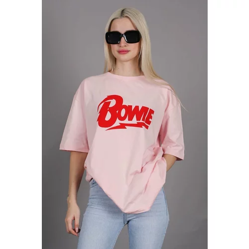 Madmext T-Shirt - Pink - Oversize