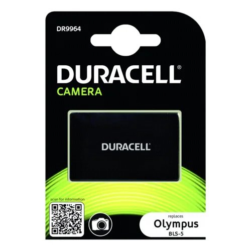 Duracell Li-Ion Battery 1100mAh for Olympus BLS-5