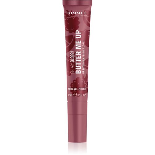 Rimmel London Oh My Gloss! Butter Me Up vlažilni balzam za ustnice odtenek 009 Virgin Cosmo 15 ml Slike