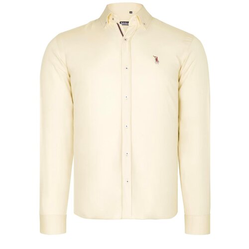 Dewberry G674 MENS SHIRT-YELLOW Cene
