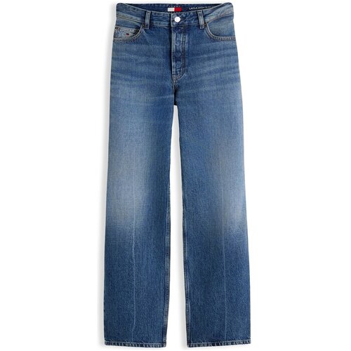 Tommy Jeans Jeans Layla High Rise Stra Modra Slike