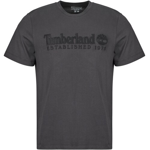 Timberland Embroidered Tee Established 1973 Crna Slike