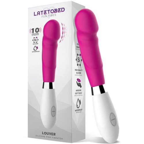 LATETOBED Louver Silicone Vibe Pink Slike