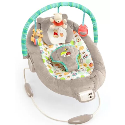 Kids II Muzička ležaljka za bebe Winnie the Pooh, Siva Cene