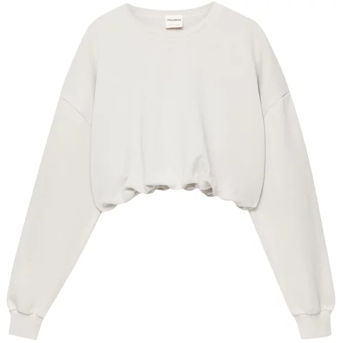 Pull&Bear Sweater majica svijetlosiva