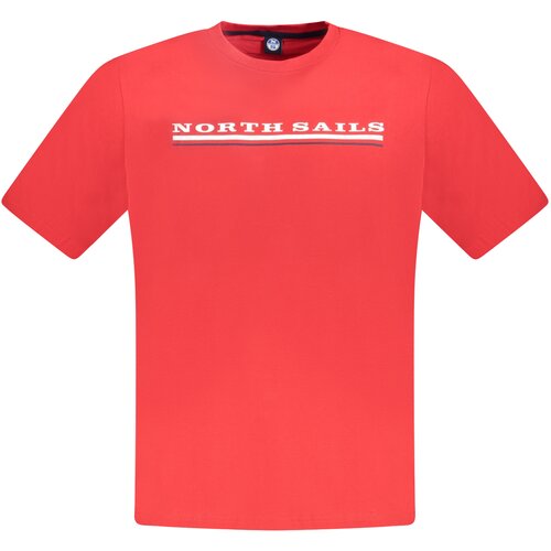 North Sails MEN&amp;amp;#39;S SHORT SLEEVE T-SHIRT RED Slike