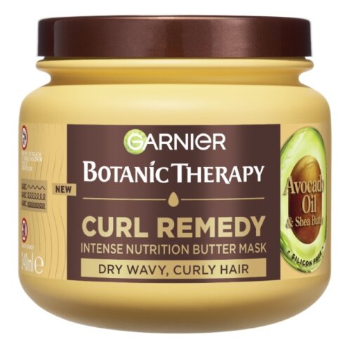 Garnier Botanic Therapy Avocado Maska za suhu valovitu i kovrčavu kosu 340 ml Slike