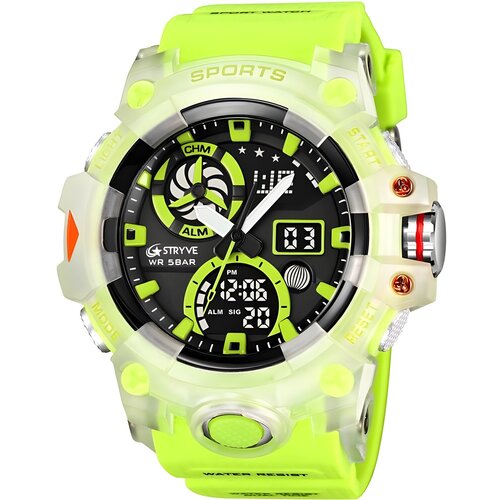 STRYVE Sat HU-38686 - Zelena / Prozirna Slike