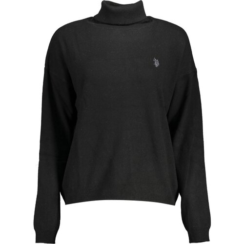 U.S. Polo Assn. US WOMEN&amp;amp;#39;S BLACK POLO SHIRT Slike
