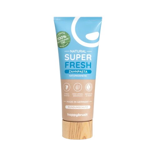 happybrush Natural SuperFresh zobna pasta - 75 ml Cene