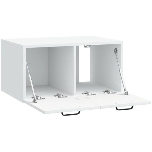  TV ormar za zid Bijela 59 5 x 41 x 30 cm Konstruirano drvo - Bijela 59 5 x 41 cm Slike