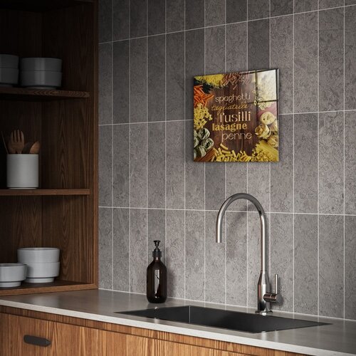 Styler Steklena slika 30x30 cm Pasta &amp;ndash; Slike