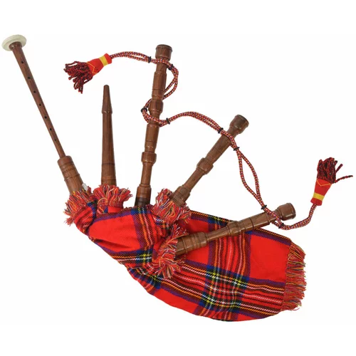  Dječje škotske gajde Great Highland crvene Royal Stewart tartan