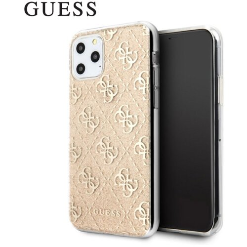  Maska Guess Faceplate Gloss za iPhone 11 Pro zlatna Cene