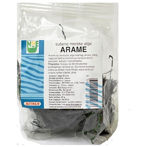 Mitoku Arame alge, 25g Cene
