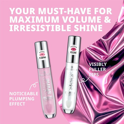 Essence Extreme Shine sijaj za ustnice za večji volumen odtenek 21 Pretty in Pink 5 ml Slike