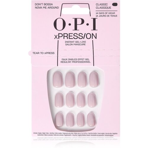 OPI xPRESS/ON umetni nohti Don&amp;rsquo;t Bossa Nova Me Around 30 kos Slike