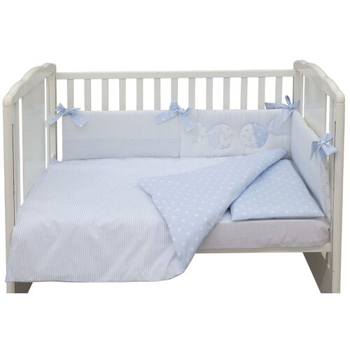Magic baby Komplet Posteljine Ribice Slike
