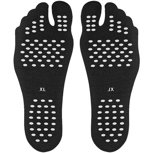 INF vložki za čevlje za na plažo, črni, 2 para black xl, (21539594) Slike