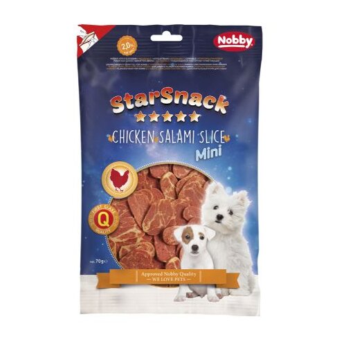 Nobby starsnack mini chicken salama - 70 g Cene
