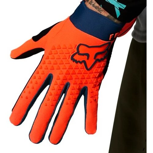Fox men's cycling gloves defend orange Cene