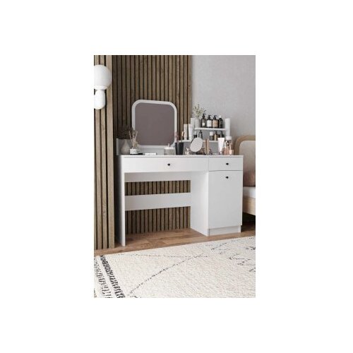 Hanah home Stol za &amp;scaron;minkanje Harmony 2 Kvadratni, 124 x 135 x 40 cm, Bijeli Slike