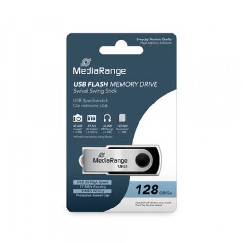 Mediarange Flash USB 128GB 2.0 Cene