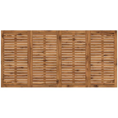  Stol za večeru u vrtu Prirodna i kava 147 x 88,5 x 75 cm Slike