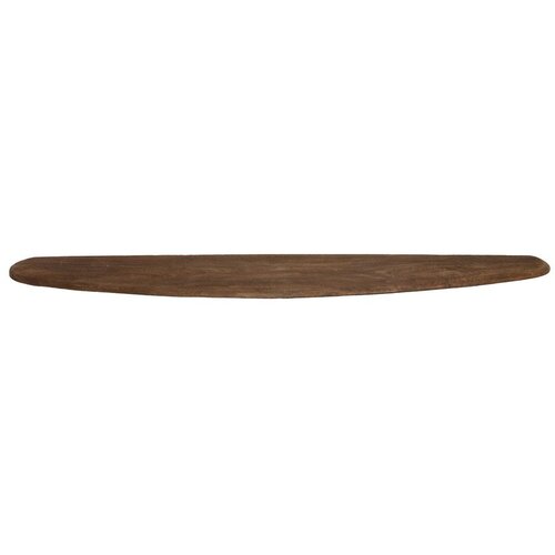 Light &amp;amp; Living Polica iz masivnega manga v temni naravni barvi 80 cm Ginosu &amp;ndash; Slike
