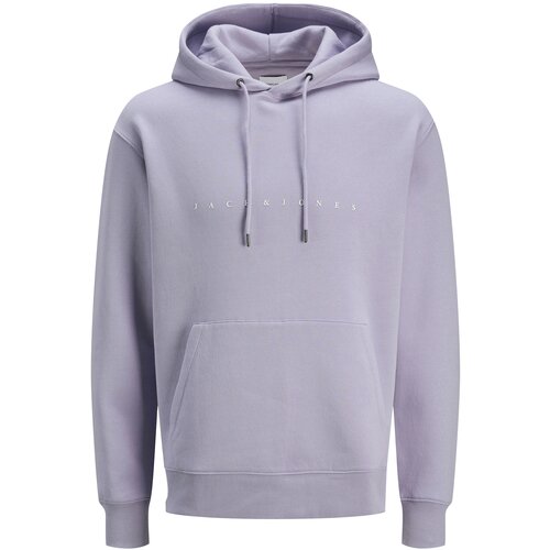 Jack &amp;amp; Jones Sweater majica &amp;#039;JJESTAR&amp;#039; lavanda / bijela Slike