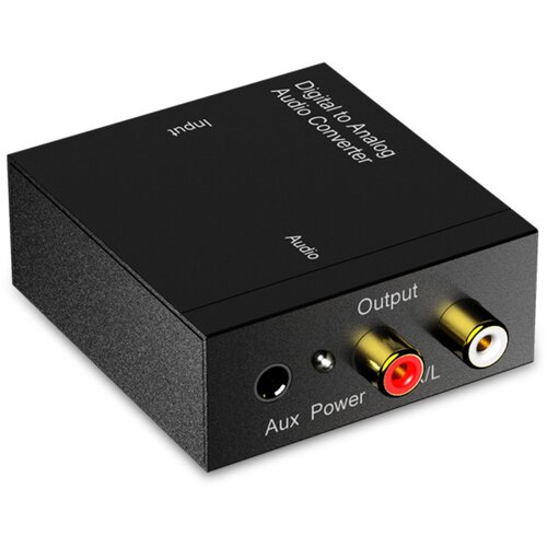 INF Digitalno v analogni AV pretvornik: optični/coaxial na 3,5mm in RCA, (5000327342) Cene