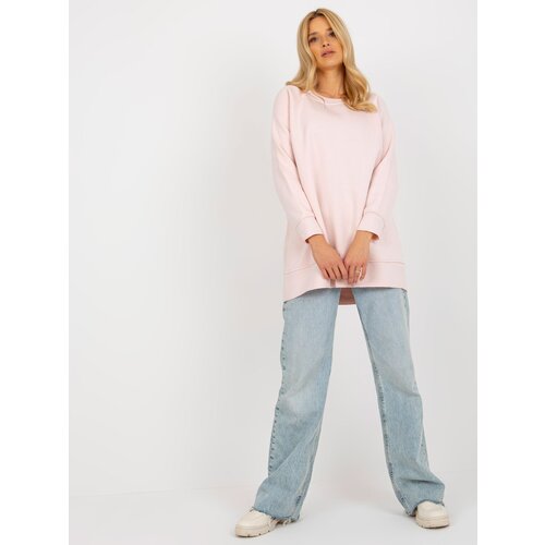 Ex moda Sweatshirt-EM-BL-711-1.03X-light pink Slike