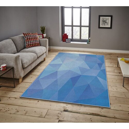 Conceptum Hypnose Tepih Asr Crpt-104, Pravougaoni, 100 x 180 cm, Plavi Cijene