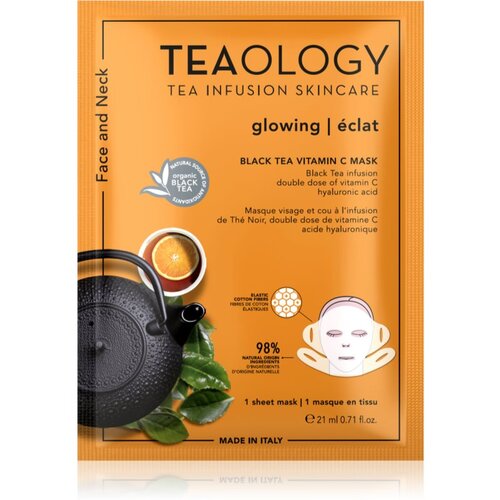 Teaology Face Mask Vitamin C maska iz platna z vitaminom C 21 ml Cene