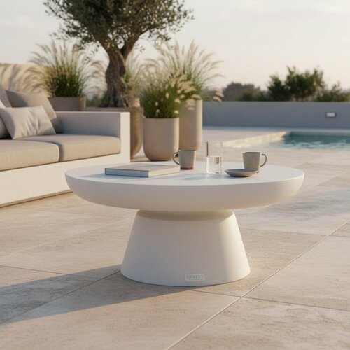 Gardenson Lounge Miza Kylix, Bela Slike