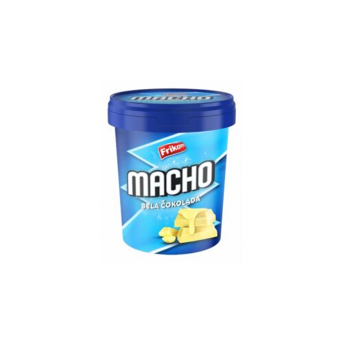  SLADOLED MACHO BELA COKOLADA 255G FRIKOM Slike