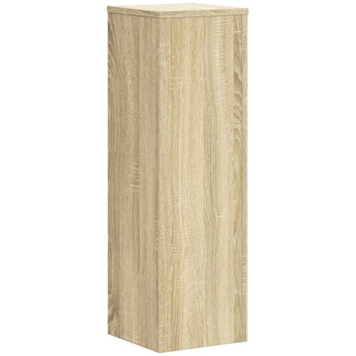  Stalci za biljke 2 kom boja hrasta 25x25x80cm konstruirano drvo Slike
