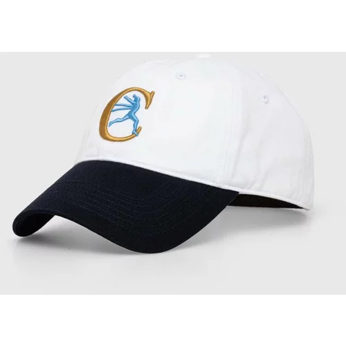 Champion Pamučna kapa sa šiltom boja: bijela, s aplikacijom, 805958