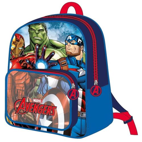 Marvel Ranac pred&scaron;kolski sa džepom Avengers 2100004029 plavo-crveni Cene