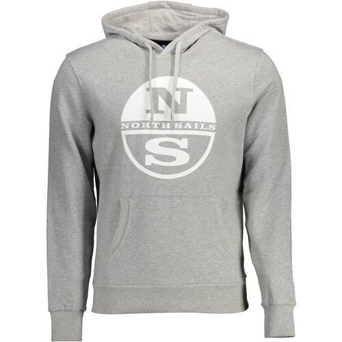 North Sails SWEATSHIRT WITHOUT ZIP MAN GRAY Slike