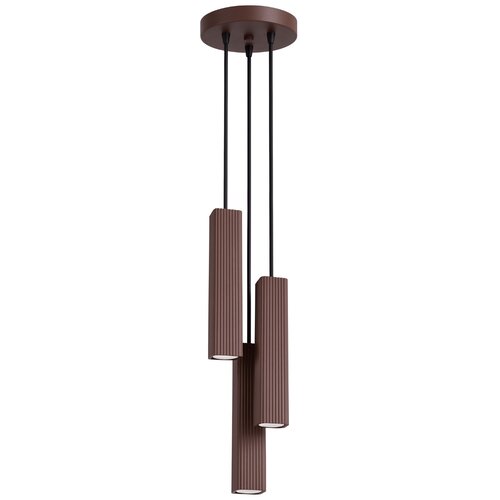 Sollux Lighting Viseča svetilka RAYO 3P rjava, (5000499397) Cene