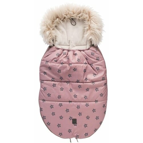 Pinokio Kids's Winter Sleeping Bag Pink/Flowers Cene