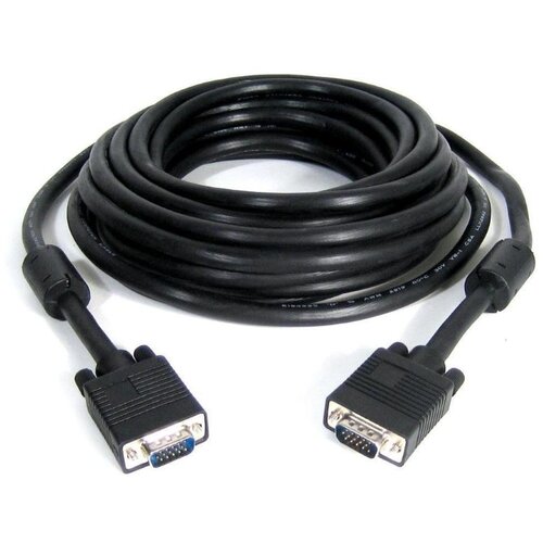  E-GREEN Kabl VGA D-sub M/M 10m HQ feritno jezgro crni Cene