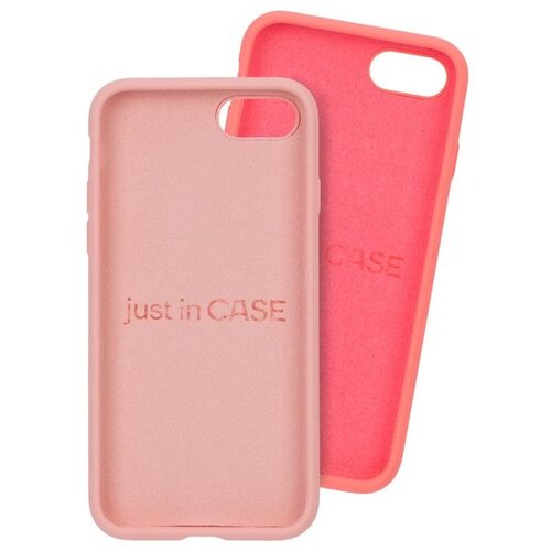 Just In Case Set dve maske za telefon iPHONE SE2 roze Slike