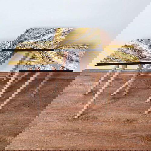 Hanah home 3Shp284 - cream creamgoldbeige nesting table (3 pieces) Cene