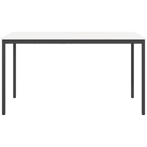  Stol za bar Bijelo 200 x 100 x 105 cm Čvrsto borovo drvo Slike
