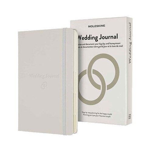 Amphora Agenda Moleskine, Passion Journal, Wedding, Pearl White Slike
