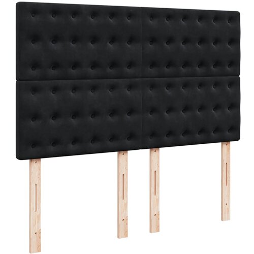  Krevet s oprugama i madracem crni 160x200 cm bar&amp;scaron;unasti Slike