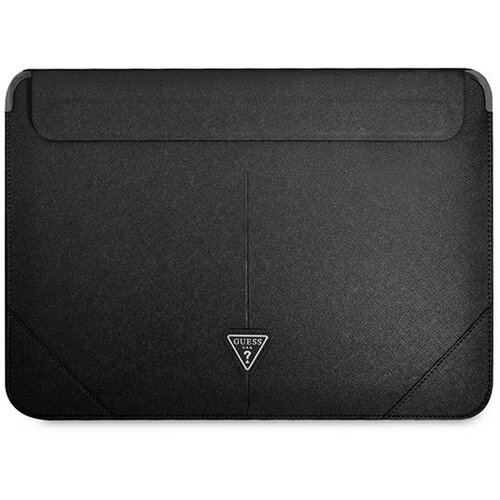 Guess CASE 14-INČNI OVITEK ZA PRENOSNIK ČRNI SAFFIANO TRIKOTNI LOGO, (21833751) Cene